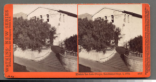 #4647 - Mission San Luis Obispo, Established Sept. 1, 1772,,Cal.
