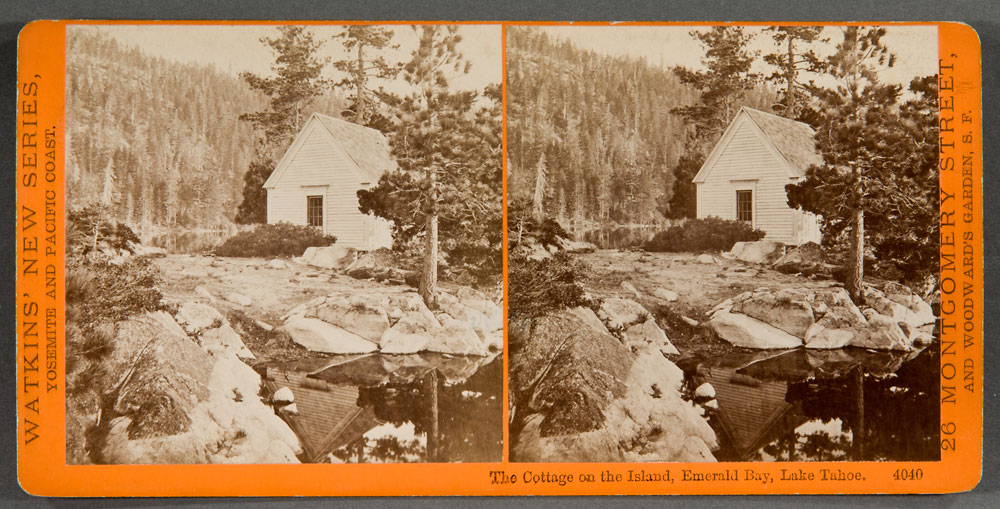 Watkins #4040 - The Cottage on the Island, Emerald Bay, Lake Tahoe.