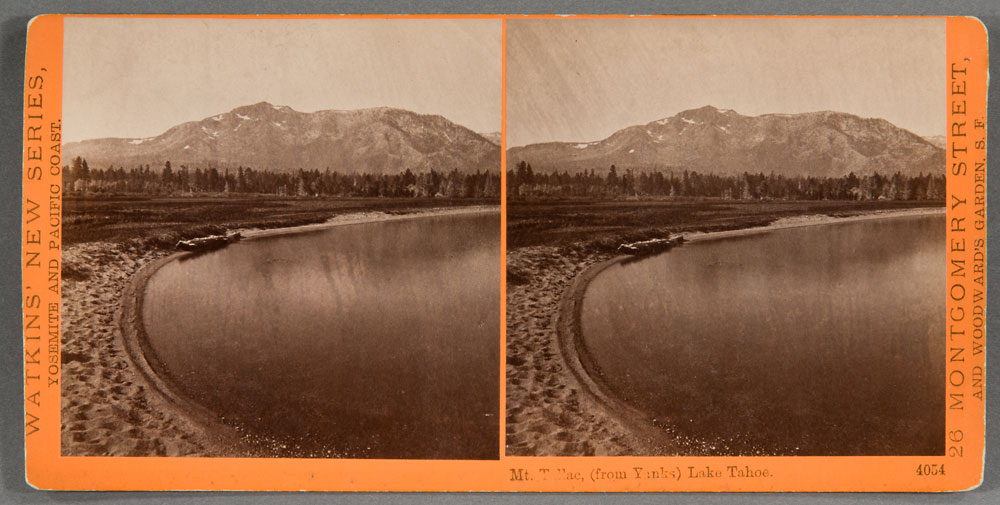 Watkins #4054 - Mount Tallac, Lake Tahoe