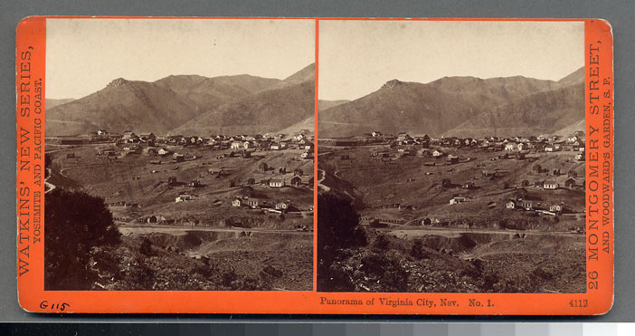 Watkins #4112 - Panorama of Virginia City, Nev. #1