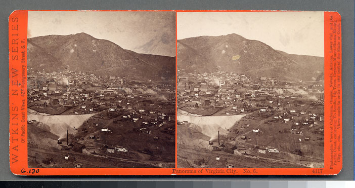 Watkins #4117 - Panorama of Virginia City, Nev. #6