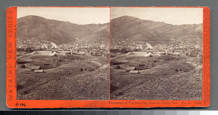 Watkins #4124 - Panorama of Virginia City from North End, Nev. #5
