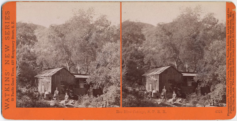 #4324 - Bee Hive Cottage, S.P.R.R., Cal.