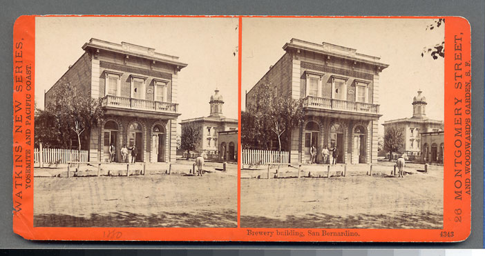 Watkins #4343 - Brewery building, San Bernardino, Cal.