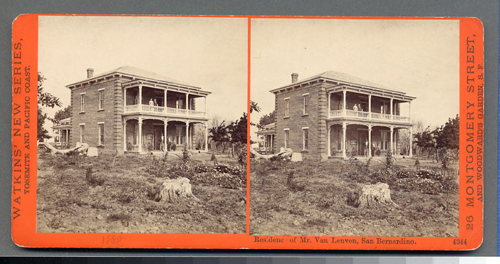 Watkins #4344 - Residence Mr. Van Lenvon, San Bernardino, Cal.