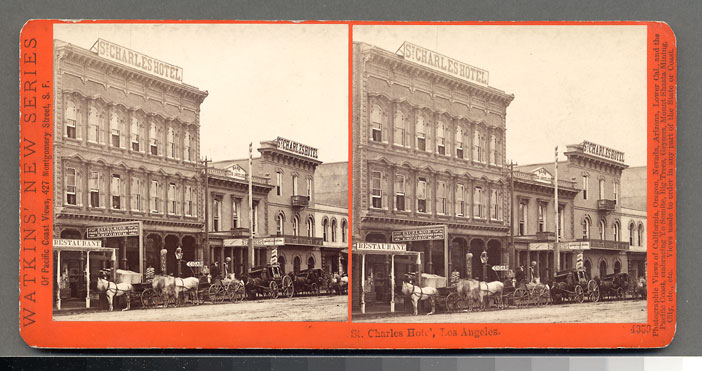 Watkins #4359 - St. Charles Hotel, Los Angeles, Cal.