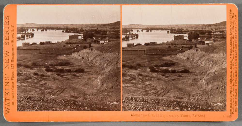 Watkins #4878 - Along the Gila at High Water, Yuma, Arizona.