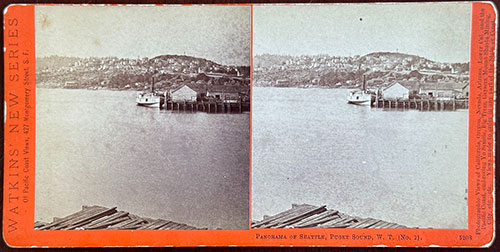 #5208 - Panorama of Seattle, Puget Sound, W. T. (No. 2).