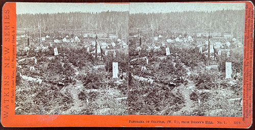 #5218 - Panorama of Seattle, (W.T.), from Denny's Hill. No. 1.