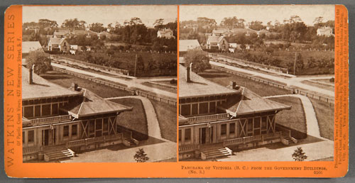 #5266 - Panorama of Victoria, (B.C.), from the Gov't Buildings, No. 3.