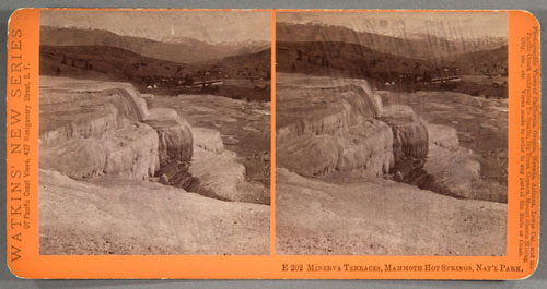 #E202 - Minerva Terraces, Mammoth Hot Springs, Nat'l Park