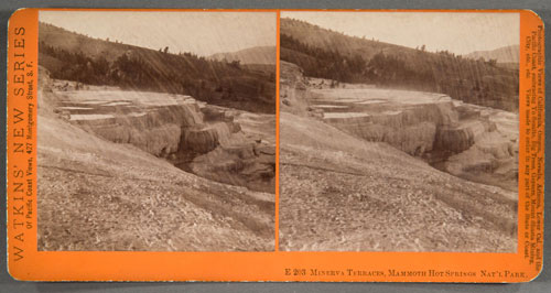 #E203 - Minerva Terraces, Mammoth Hot Springs, Nat'l Park