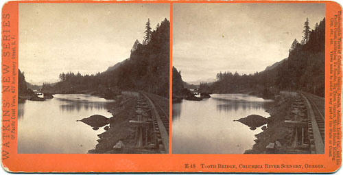 #E48 - Tooth Bridge, Columbia River Scenery, Oregon
