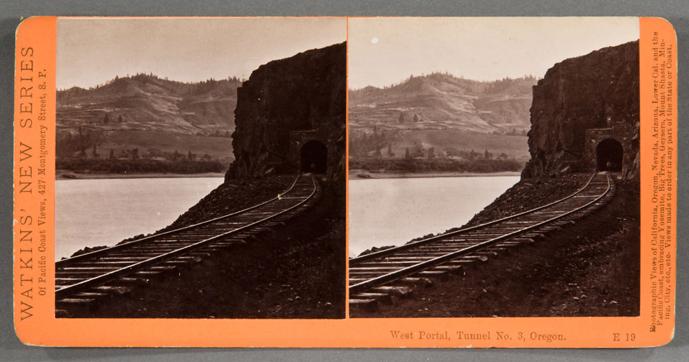 Watkins #E19 - West Portal, Tunnel #3, Columbia River, Oregon