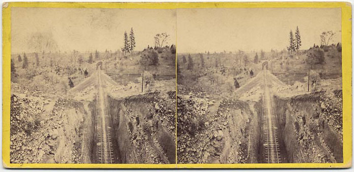 Watkins #11 - Bloomer Cut and Embankment, looking East