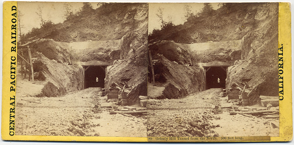 Watkins #89 - Grizzly Hill Tunnel from the North. 500 feet long