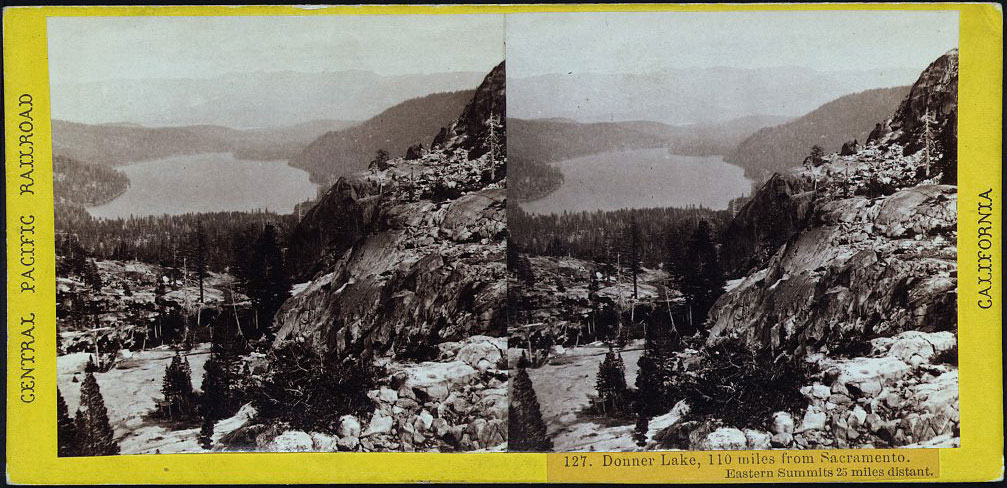 Watkins #127 - Donner Lake. Eastern Summits, 25 miles distance