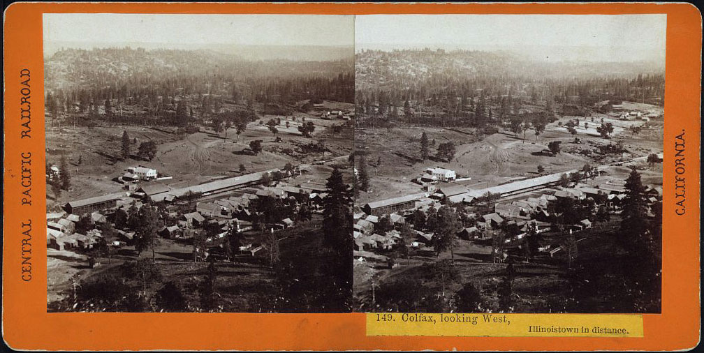 Watkins #149 - Colfax, Looking West. Illinoistown in distance