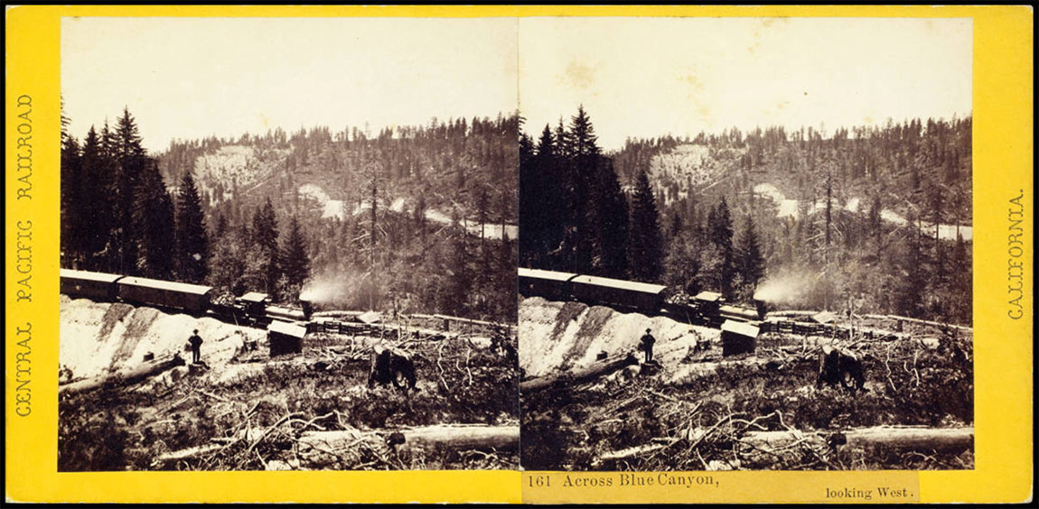 Watkins #161 - Across Blue Canyon, looking West