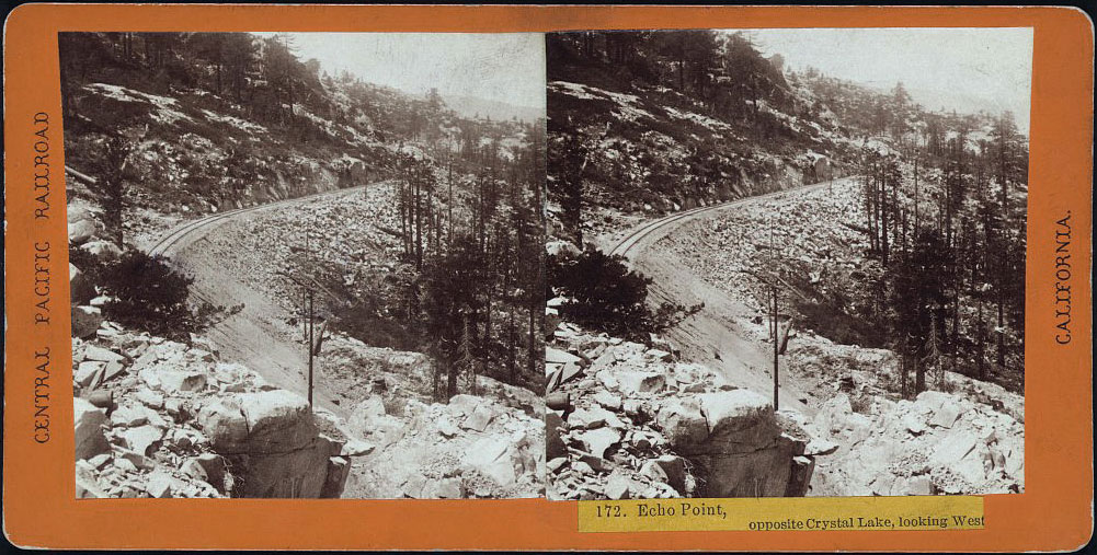 Watkins #172 - Echo Point, opposite Crystal Lake, looking West