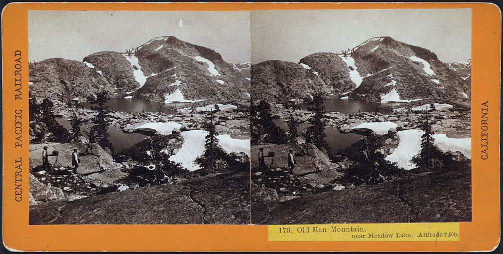 Watkins #179 - Old Man Mountain, near Meadow Lake. Altitude 7,500