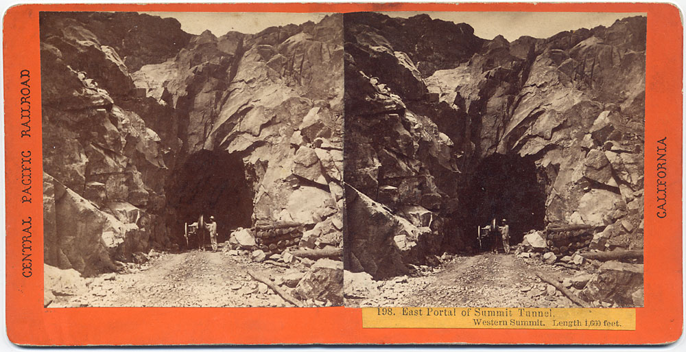 Watkins #198 - East Portal of Summit Tunnel, Length 1,660 feet