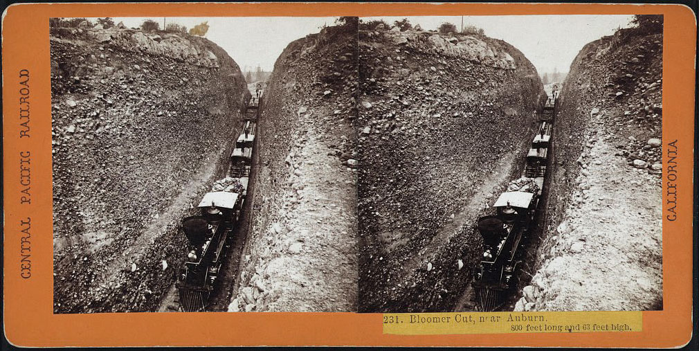 Watkins #231 - Bloomer Cut near Auburn. 800 feet long and 63 feet high