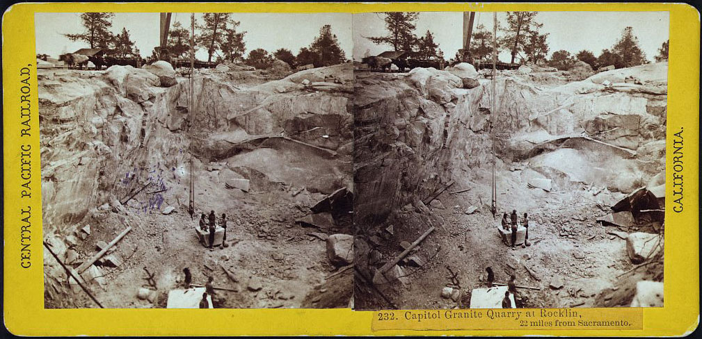 Watkins #232 - Capital Granite Quarry at Rocklin, 22 miles from Sacramento
