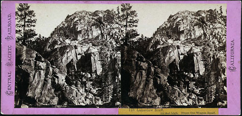 #123 - Lakeview Bluffs, 350 feet high, from Wagon Road