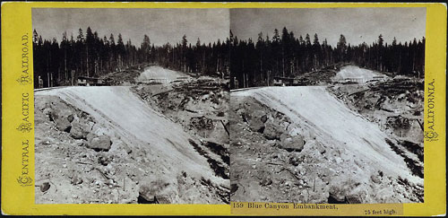 #159 - Blue Canyon Embankment, 75 feet high