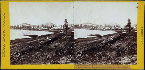 #180 - Meadow Lake, 6,800 elevation. Knickerbocker Hill and Old Man Mountain