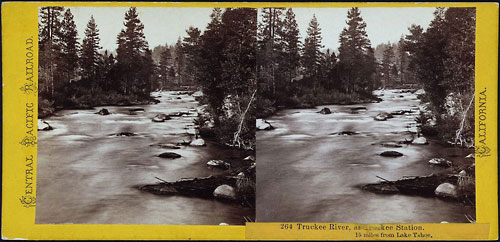 #264 - Truckee River, at Truckee Station. 15 miles from Lake Tahoe