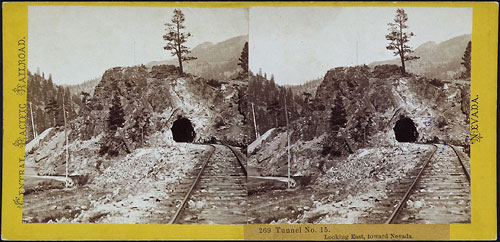 #269 - Tunnel No. 15, Looking East, towards Nevada