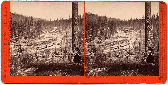 Watkins #160 - Blue Canyon, 79 miles from Sacramento