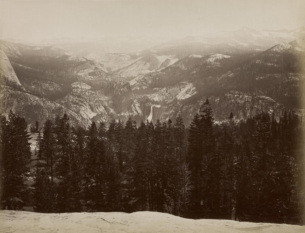 #96 - The Lyell Group from Sentinel Dome, Yosemite (B)