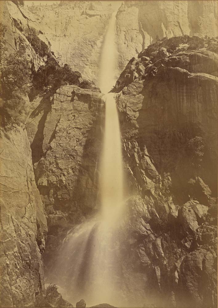 Watkins #838 - Yosemite Falls, View from the Bottom