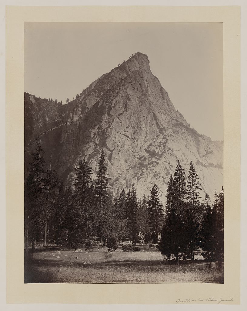 Watkins #34 - Three Brothers, Front View, 4480 ft. Yo Semite