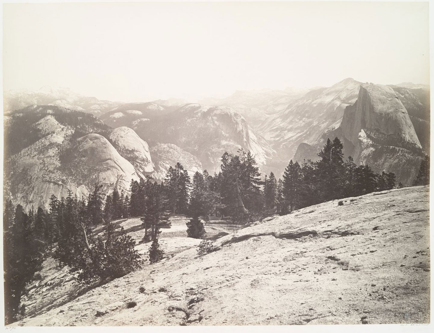 #94 - The Domes from Sentinel Dome, Yosemite