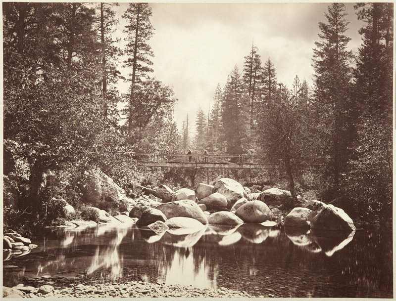 #102 - Bridge over the Merced at Clarks, Yosemite