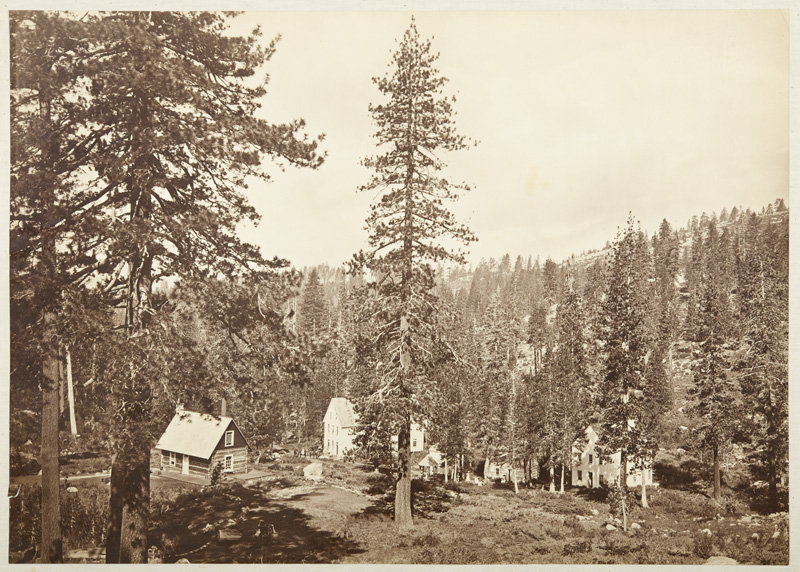 Watkins #1104 - Soda Springs House, near Donner Summit, Central Pacific Railroad, Placer County