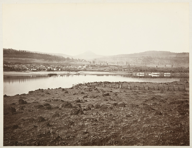 Watkins #448 - The Dalles, Oregon, from rockland, Washington Territory