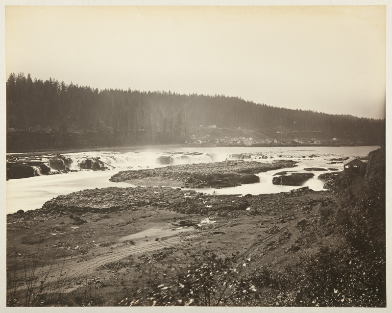 Watkins #409 - The Willamette Falls, Oregon