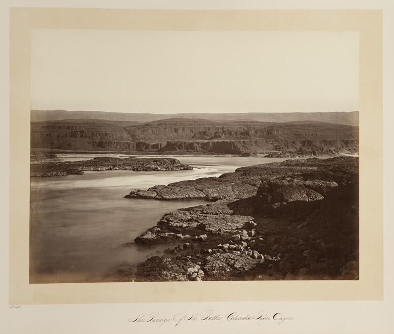 Watkins #454 - The Passage of The Dalles, Columbia River, Oregon