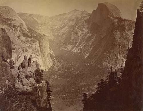 #676 - The Domes from Moran Point, Yosemite