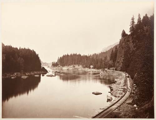 #446 - Eagle Creek and Tooth Bridge, Columbia River, Oregon