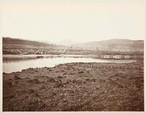#448 - The Dalles, Oregon, from rockland, Washington Territory