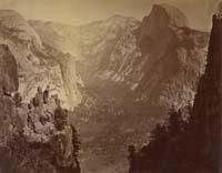 676 - The Domes from Moran Point, Yosemite