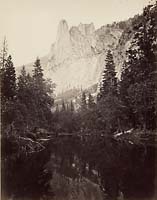 #33 - Sentinel Rock, View up Yosemite Valley