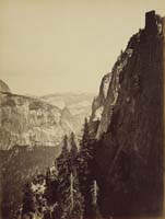 679 - Distant View of Nevada Fall, Yosemite