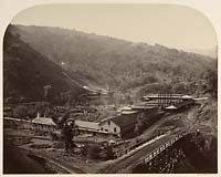 #130 - General View of the Smelting Works, New Almaden